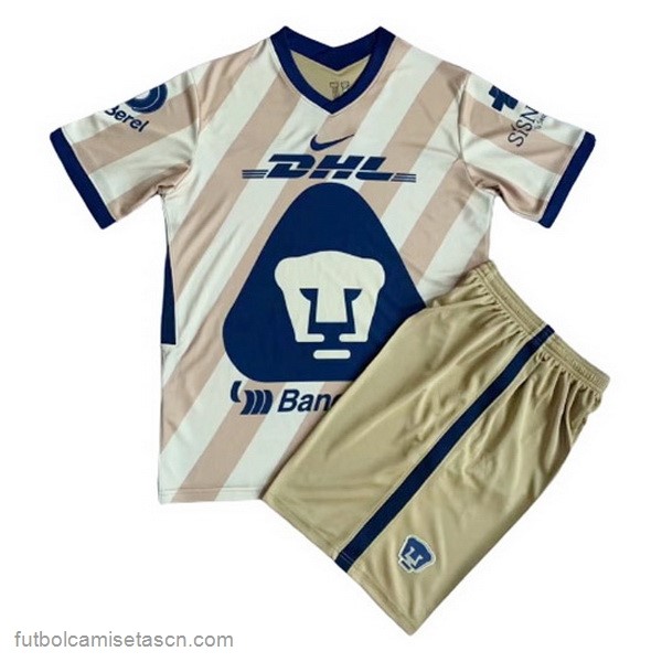 Camiseta UNAM Pumas 3ª Niño 2020/21 Amarillo